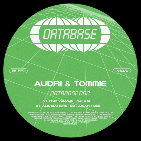 ( DATABASE 002 ) AUDRI & TOMMIE - Database002 ( 12" ) Database Records
